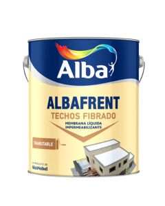 Albafrent Techos Fibrado (Blanco)  4 Kg