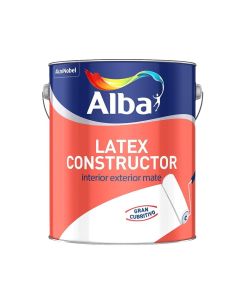 Alba Constructor Latex Int/Ext.Mate (Blanco)  10 L
