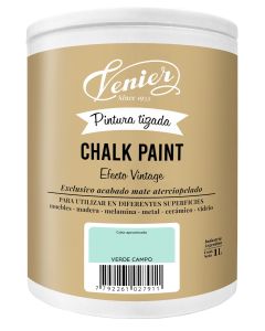 Pintura a la tiza Venier Chalk Paint Verde Campo