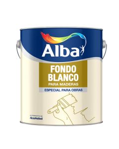 Alba Std Fondo P/Maderas (Blanco)  1 L